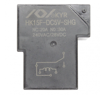 Реле электромагнитные HKE HK15F-DC5V-SHG Реле 5В SPDT 240В 30А#2173147