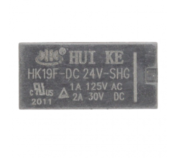 Реле электромагнитные HKE HK19F-DC24V-SHG Реле 24В SPDT 125В 1А#2173151