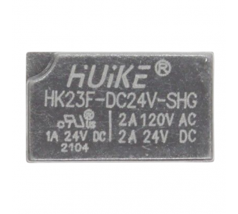 Реле электромагнитные HKE HK23F-DC24V-SHG Реле 24В SPDT 120В 2А#2173157