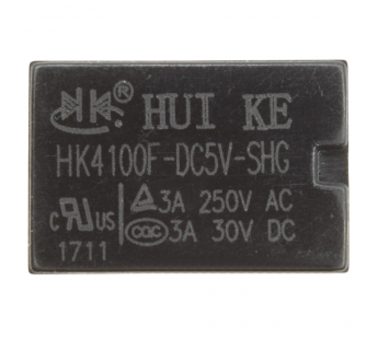 Реле электромагнитные HKE HK4100F-DC05V-SHG Реле 5В SPDT#2173169