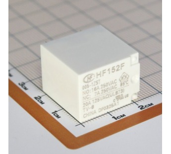 Реле электромагнитные HONGFA HF152F/005-1ZST Реле 5В SPDT 250В16А (AgSnO)#2173378