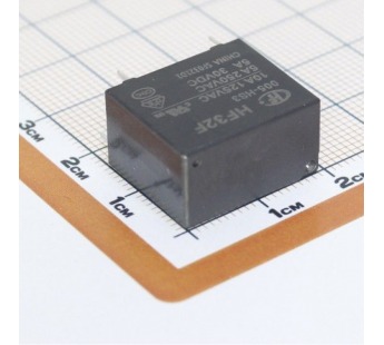 Реле электромагнитные HONGFA HF32F/005-HS3 Реле 5В SPST-NO 250В5А (AgNi)#2173374