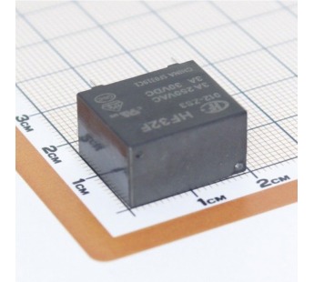 Реле электромагнитные HONGFA HF32F/012-ZS3 Реле 12В SPDT 250В3А (AgNi)#2173369