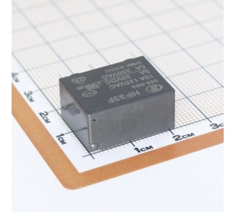 Реле электромагнитные HONGFA HF33F/005-HS3 Реле 5В SPST-NO 250В5А (AgNi)#2173366