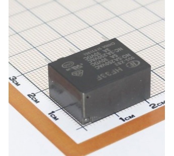 Реле электромагнитные HONGFA HF33F/005-ZS3 Реле 5В SPDT 250В 5А(AgNi)#2173365