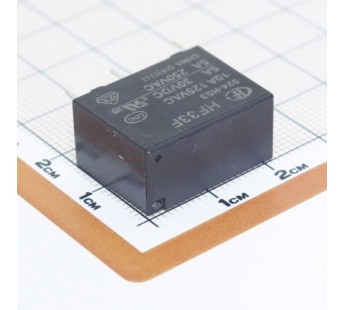 Реле электромагнитные HONGFA HF33F/024-HS3 Реле 24В SPST-NO250В 5А (AgNi)#2173392