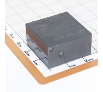 Реле электромагнитные HONGFA HF42F/012-2HST Реле 12В DPST-NO250В 5А (AgSnO) [G5PA-2 12VDC/FTR-F4AK012T]#2173408