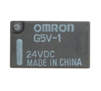 Реле электромагнитные OMRON G5V-1 24VDC Реле 24В SPDT 125В 0,5А(Au-alloy+Ag) сигнальное#2172921
