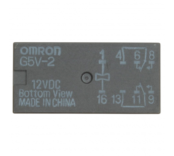 Реле электромагнитные OMRON G5V-2 12VDC Реле 12В DPDT#2172919