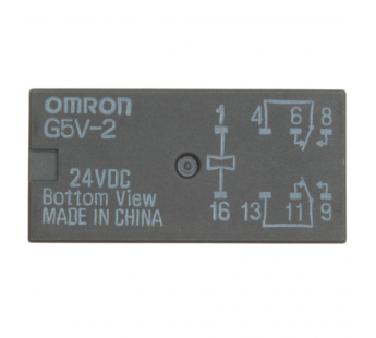 Реле электромагнитные OMRON G5V-2 24VDC Реле 24В DPDT#2172918