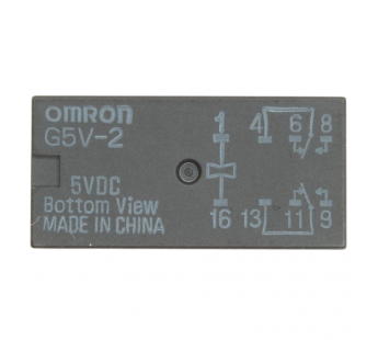 Реле электромагнитные OMRON G5V-2 5VDC Реле 5В DPDT#2172917
