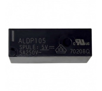 Реле электромагнитные PANASONIC ALDP105 Реле 5В SPDT 250В 5А(AgNi)#2172940