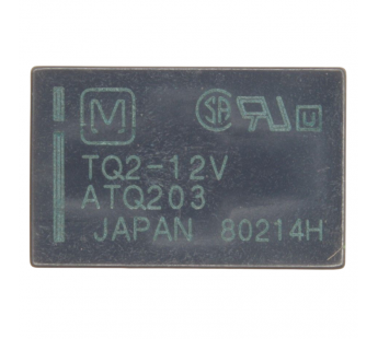 Реле электромагнитные PANASONIC TQ2-12V Реле 12В DPDT#2172937