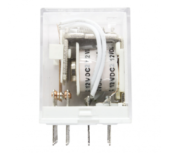 Реле электромагнитные Ruichi 4453(18F)-4 (HH54P) 12VDC 5А Реле 12В4PDT 250В 5А#2173540