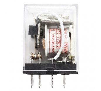 Реле электромагнитные Ruichi HJQ-22F-240VAC-2Z Реле 240В DPDT 250В5А#2172928