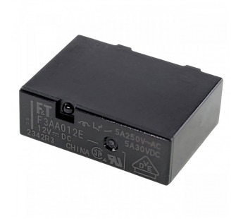 Реле электромагнитные FUJITSU FTR-F3AA012E-HA Реле 12В SPST-NO250В 5А (AgNi)#2173066