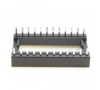 Панельки под микросхемы CONNFLY DS1009-24AT1WX-0A2 (DIP-24) DIPпанель 24 конт. ширина 15,24мм#2173657