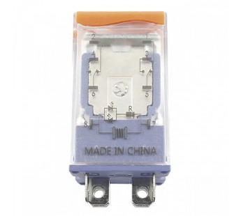 Реле электромагнитные LANBOO LBJ21A Реле LBJ21A-22DT/DC24V/12Aс механическим и LED индикатором 24В DPDT 250В 12А контакты 4,8мм8pin, ручная коммутация#2173268