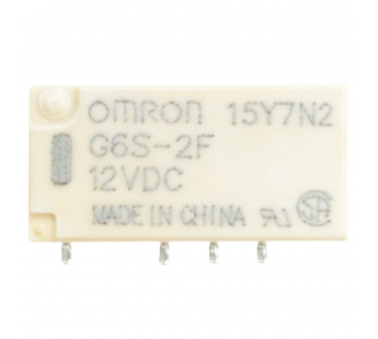 Реле электромагнитные OMRON G6S-2F 12VDC Реле 12В DPDT#2173263