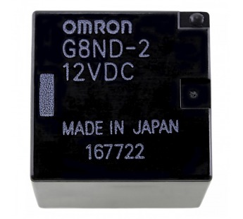 Реле электромагнитные OMRON G8ND-2 12VDC Реле 12В (225 Ом) DPDT16В 30А (AgSnO)#2173261