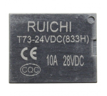 Реле электромагнитные Ruichi T73-24VDC Реле 24В SPDT 250В 10А#2173311