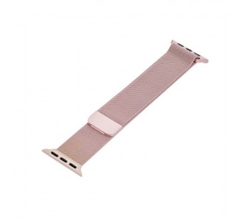 Ремешок для Apple Watch 42mm/44mm/45mm/49mm (металл, розовый)#2173741