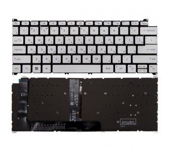 Клавиатура Acer Swift X SFX14-51G серебро с подсветкой#2173978