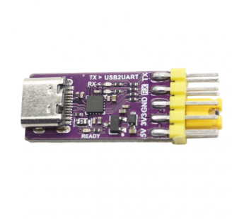 Модули интерфейсов NONAME CH343P Модуль USB-UART с Type-C#2176831