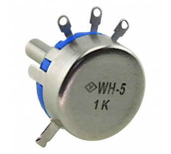 Резисторы переменные NONAME WH5-1А-1K Резистор переменный 1кОм 20% 0,1Вт длина вала 16мм (6мм)#2178199