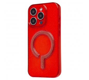 Чехол-накладка - SM050 SafeMag для "Apple iPhone 15 Pro" (red) (245428)#2177399