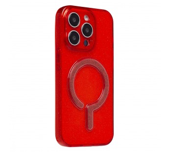 Чехол-накладка - SM050 SafeMag для "Apple iPhone 15 Pro" (red) (245428)#2177400