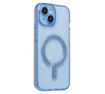 Чехол-накладка - SM050 SafeMag для "Apple iPhone 15" (blue) (245405)#2177394
