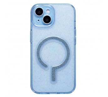 Чехол-накладка - SM050 SafeMag для "Apple iPhone 15" (blue) (245405)#2177392