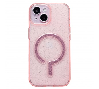 Чехол-накладка - SM050 SafeMag для "Apple iPhone 15" (pink) (245460)#2177386
