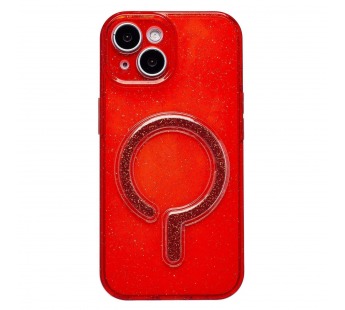 Чехол-накладка - SM050 SafeMag для "Apple iPhone 15" (red) (245427)#2177383