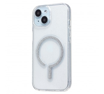 Чехол-накладка - SM050 SafeMag для "Apple iPhone 15" (white) (245449)#2177378