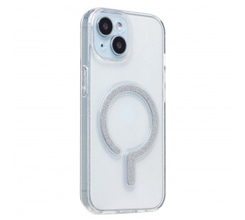 Чехол-накладка - SM050 SafeMag для "Apple iPhone 15" (white) (245449)#2177379
