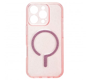 Чехол-накладка - SM050 SafeMag для "Apple iPhone 16 Pro" (pink) (245464)#2177353