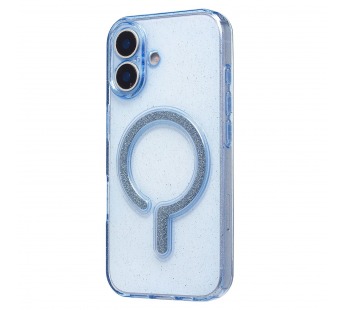 Чехол-накладка - SM050 SafeMag для "Apple iPhone 16" (blue) (245408)#2177343
