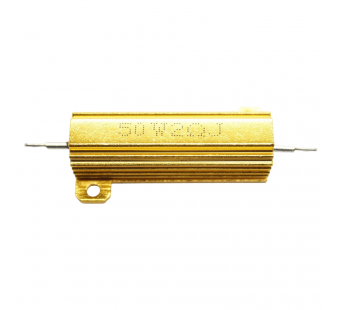 Резисторы постоянные >2Вт NONAME RX24-50W-2R Резисторнагрузочный 50Вт 2 Ом 5% в алюминиевом корпусе#2178226