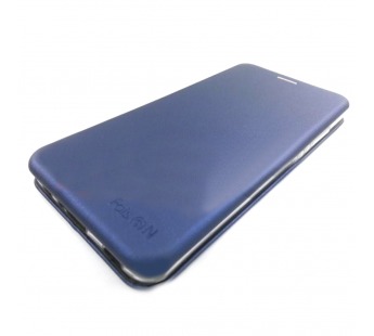 Сумка футляр-книга для iPhone 13 mini (экокожа, с силиконовымкреплением, на магните, синяя (PREMIUM)) Faison#2177097