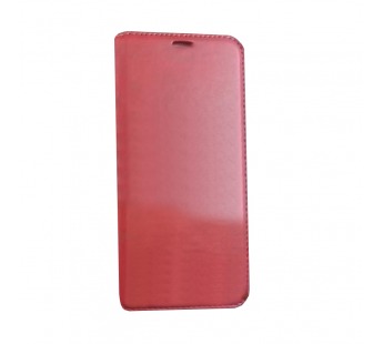 Сумка футляр-книга для XIAOMI Redmi Note 6 (экокожа, с силиконовымоснованием, на магните, красная), техпак#2177104