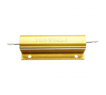 Резисторы постоянные >2Вт NONAME RX24-100W-6R Резисторнагрузочный 100Вт 6 Ом 5% в алюминиевом корпусе#2178231