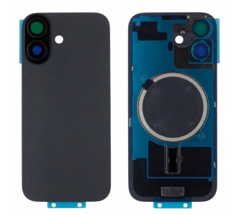 Задняя крышка для iPhone 17 (черный) в сборе, ориг#2176754