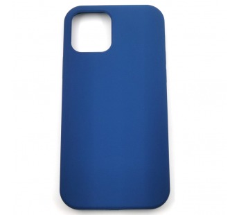 Задняя накладка для iPhone 12/12 Pro (силикон, синий кобальт (FullCase))#2176707