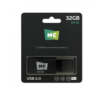 32Гб накопитель USB2.0 More Choice MFB32 черная#2177034