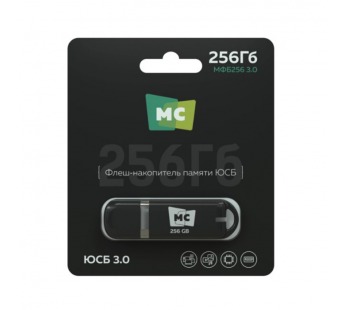 Флеш-накопитель USB 256Гб USB3.0 More Choice MFB256 черная#2177026