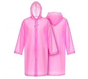 Дождевик - плащ матовый (pink) (246677)#2180388