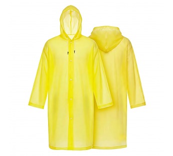 Дождевик - плащ матовый (yellow) (246674)#2180386