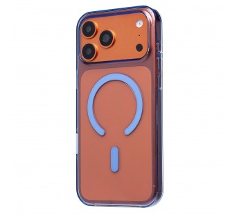 Чехол-накладка PC Clear Case SafeMag для "Apple iPhone 17 Pro Max/18 Pro Max" (blue) (246241)#2180780